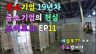 중소기업 19년차 회사생활 브이로그 EP11_좋소? 좃소?