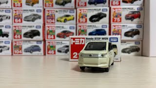 トミカ開封NO.21ホンダステップワゴン（2台目）Honda STEPWGN