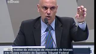 CCJ - Sabatina / Alexandre de Moraes responde sobre a legalização dos jogos de azar