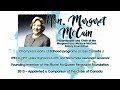 The Walrus Talks - Fredericton - Rt. Hon. Margaret McCain