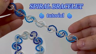 SPIRAL BRACELET TUTORIAL - easy diy