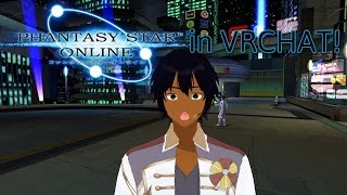 [Best VRChat world in the making] Phantasy Star Online in VRchat!