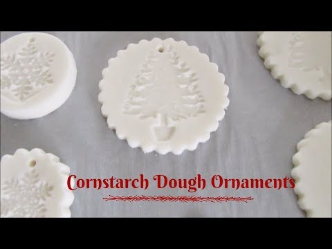 Cornstarch Dough Ornaments Cornstarch Dough Ornaments