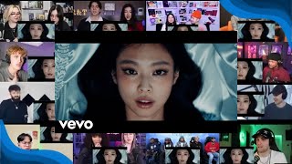 JENNIE \u0026 Dominic Fike - Love Hangover (Official Video) REACTION MASHUP