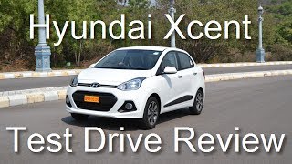 Hyundai Xcent Review- Diesel \u0026 Petrol Variants With Interiors, Exteriors, Mileage, Ride \u0026 Handling