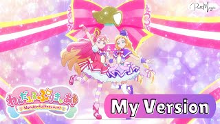 [1080p] Cure Wonderful \u0026 Cure Friendy Transformation {My Version} (Wonderful Precure)