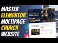 🔥Master ELEMENTOR: Create a Modern Responsive CHURCH Website | WordPress Tutorial 2026