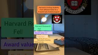 Harvard Radcliffe Institute Fellowship 2024-2025🇺🇸 | Harvard is hiring✈️ | #harvard #fellowship