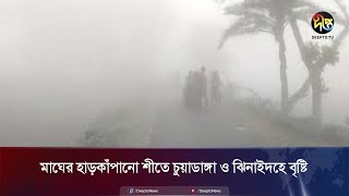 মাঘের হাড়কাঁপানো শীতে চুয়াডাঙ্গা ও ঝিনাইদহে বৃষ্টি | Chuadanga | Jhenaidah | Deepto News