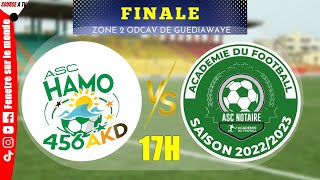 Direct : GUEDIAWAYE FINALE ZONE 2 ASC HAMO 456 vs AS NOTAIRE