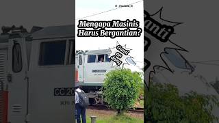 Gantian Dong! Pergantian Masinis Kereta Api di Stasiun