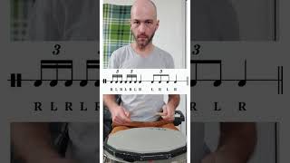 Drum Rudiments! Single Stroke 7 Exercise!