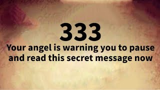 🧚333🌈Your Angel Is Warming You To Pause And Read This Secret Message Now✨