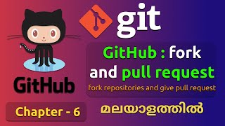 Fork and Pull request | Git to GitHub | Git tutorial 6 | Git tutorial in Malayalam