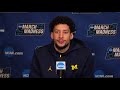 Brandon Johns Pre-Sweet 16 vs. Florida State Press Conference - Michigan Wolverines Basketball