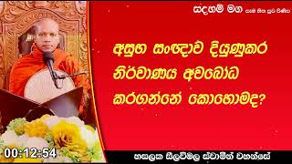 අසුභ සංඥාාව.251Ven Hasalaka Seelawimala Thero