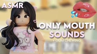 ROBLOX ASMR ★ PURE MOUTH SOUNDS & GUM CHEWING for relax💤