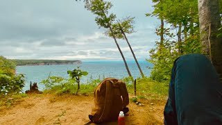 Dispersed Camping Off-Grid in Michigan’s Upper Peninsula [Pictured Rocks]