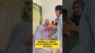 ketika nekat menikah tanpa pacaran ‼️‼️‼️ #nikah #manten #jatuhcinta #pengantinviral #salting