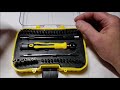 aosky 45 in 1 precision magnetic screwdriver set for electronic devices unboxing and review