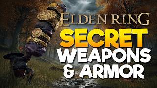 17 Secret Weapons & Armor in ELDEN RING You May Have Missed! (Part 2)