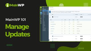 Manage Updates - MainWP 101