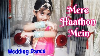 Mere hathon mein | Chandni | Shridevi | Kids Indian wedding dance | Ojasyaa dance choreography