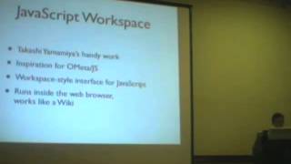 OMeta Keynote Address at Smalltalk Solutions 2008
