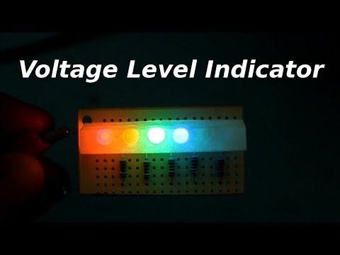 Voltage Level Indicator Circuit - YouTube