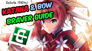 [PSO2] Katana \u0026 Bow Braver Guide