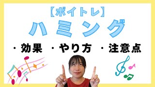 『ハミング』ってすごい‼️