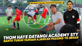 Shin Tae Yong LATIH Indonesia Lagi, Thom Haye BANTU STY !! Kolaborasi STY Academy dg Pemain Timnas