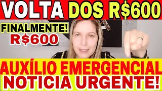 🚨URGENTÍSSIMO! VOLTA DOS R$600 GOVERNO PODE AUMENTAR VALOR DO AUXÍLIO 2021 A QUALQUER HORA, SÓ PARA?