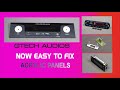 NOW EASY TO FIX ACYRLIC  PANELS - GTECH AUDIOS