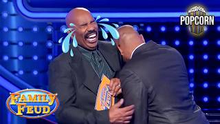 Steve Harvey Couldn’t Stop LAUGHING! Best Fast Money FAILS! | Family Feud