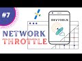 Network Throttling using Chrome Devtools