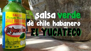 Salsa verde El Yucateco