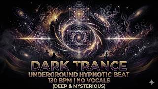 Dark Trance 130 BPM 🔥 Underground Hypnotic Beat | No Vocals (Deep & Mysterious)