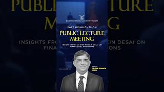 BCAS Public Lecture Meeting | CA Shri Pinakin Desai | 6th February, 2025 | Mumbai |