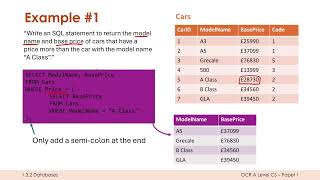 Nested SQL SELECT Statements