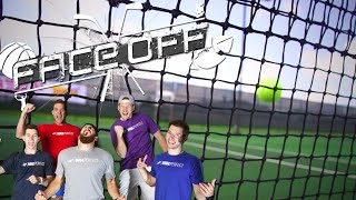 Dude Perfect Roller Skating Tennis | FACEOFF