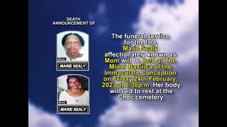 Marie Sealy short