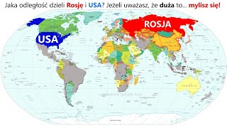 Jaka odległość dzieli Rosję i USA?