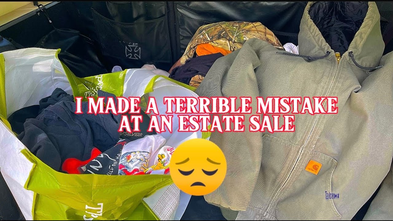 This Estate Sale Was Packed I Made A Rookie Mistake That Cost Me