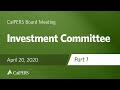 Investment Committee - Part 1 | April 20, 2020