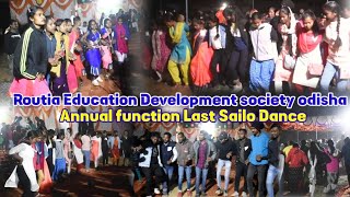 Routia Education Development Society odisha annual function Last Sailo Dance 2022-23