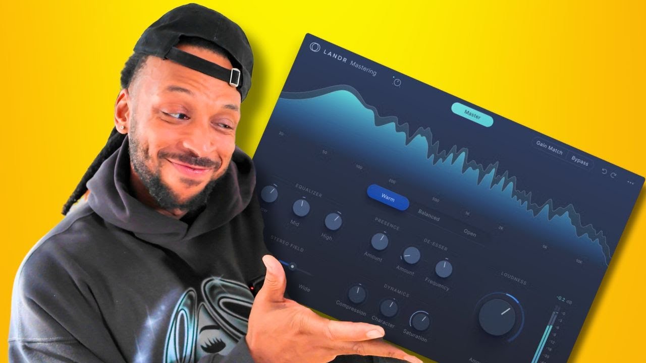 How To Use Landr Mastering Plugin Youtube