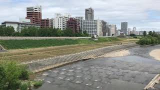 幌平橋を散歩