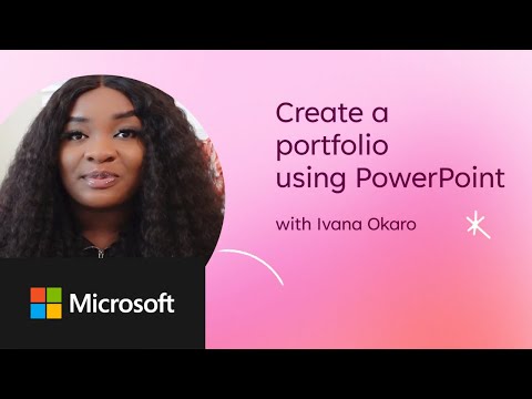 Can you use PowerPoint for a portfolio?