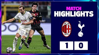 AC Milan 1-0 Spurs | CHAMPIONS LEAGUE HIGHLIGHTS